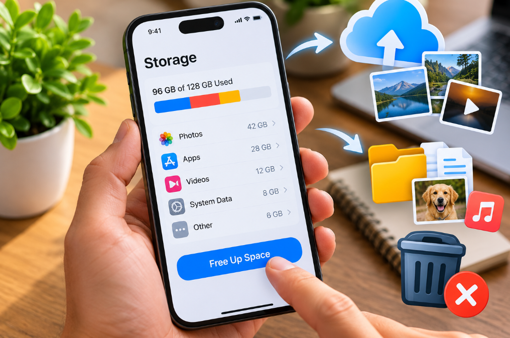 How to Free Up Phone Storage Without Deleting Important Files
